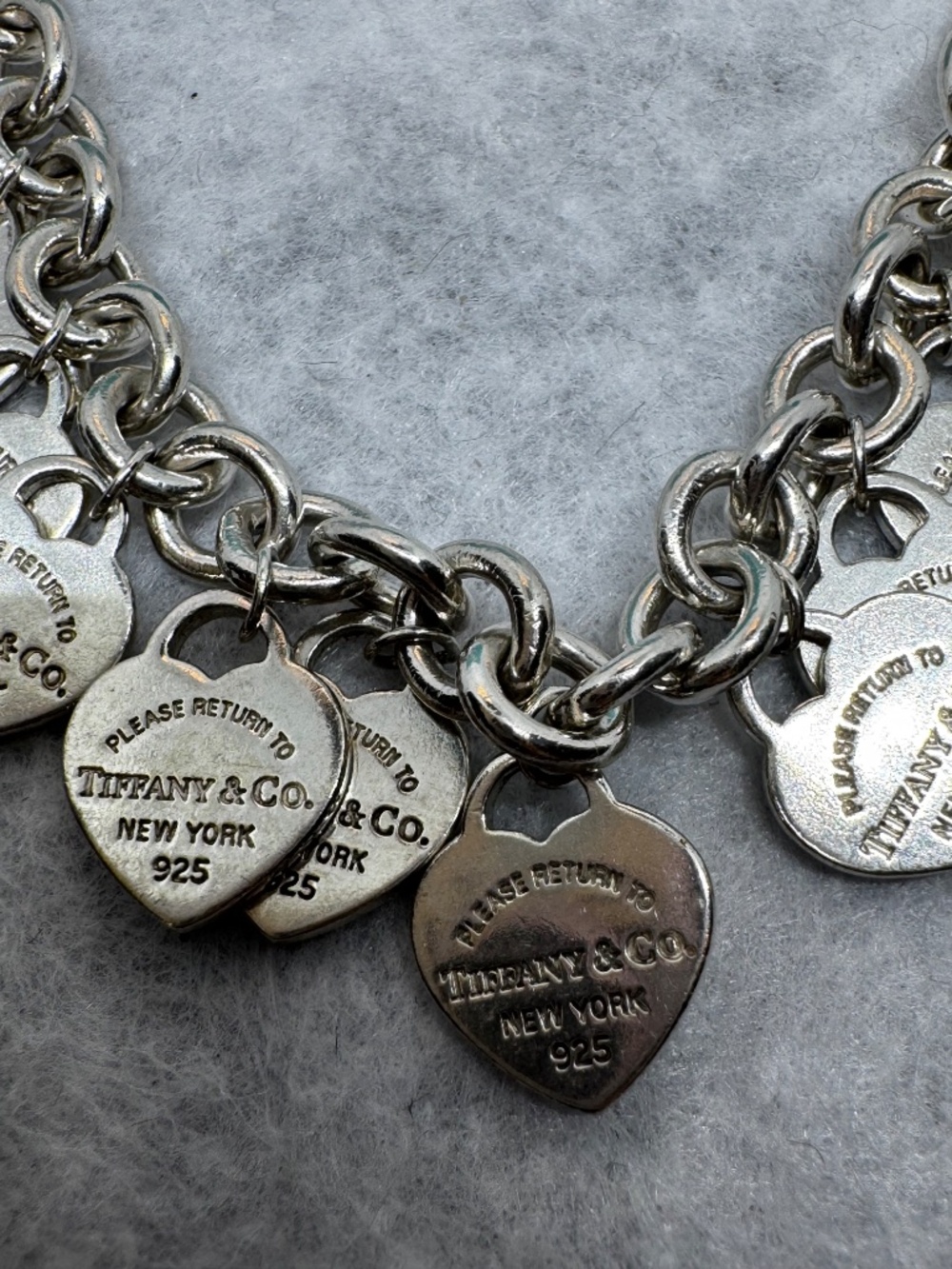 Tiffany & Co Return to Tiffany Multi Heart Tag Bracelet - Picture 4 of 9